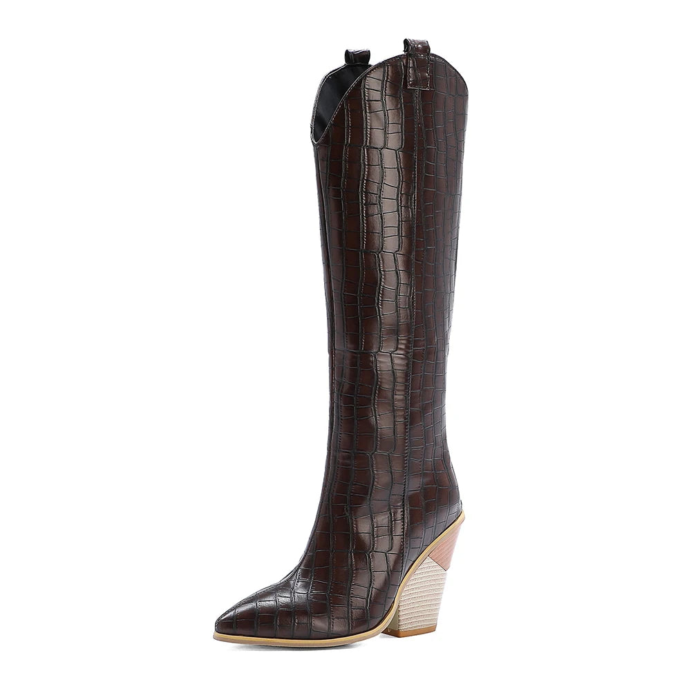 Boots Western Women Pointed Toe
