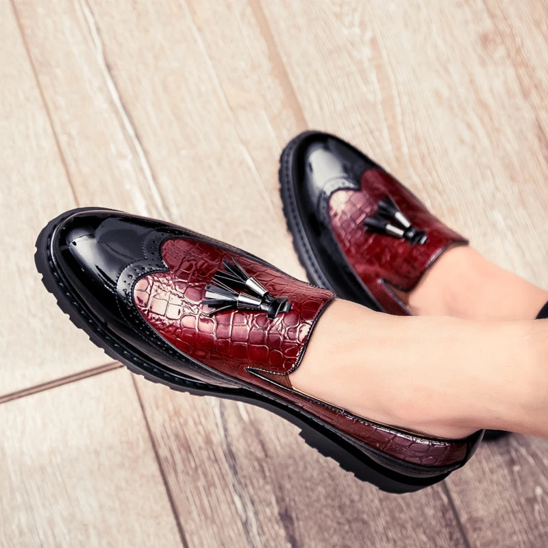 Mens Loafers Breathable Slip On