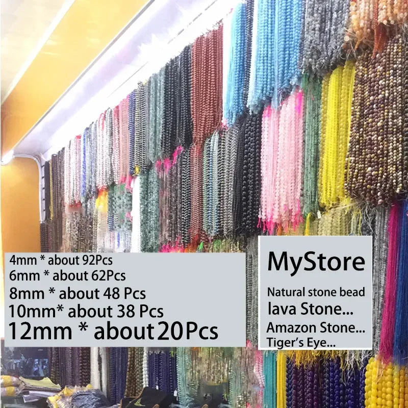 Natural Agate Stone Beads Spacer Beads For Jewelry Making
