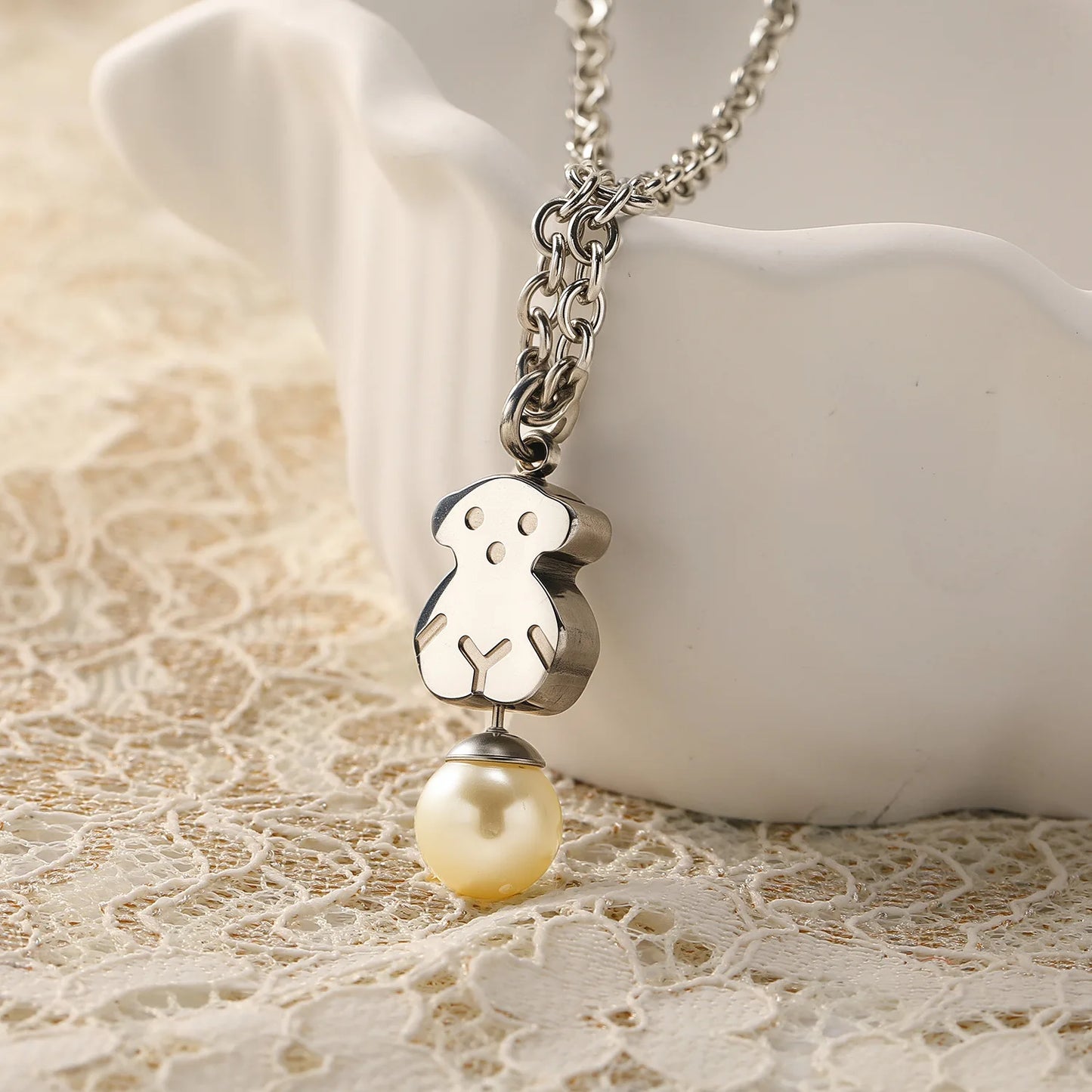 Necklace Earrings Bracelet Zircon