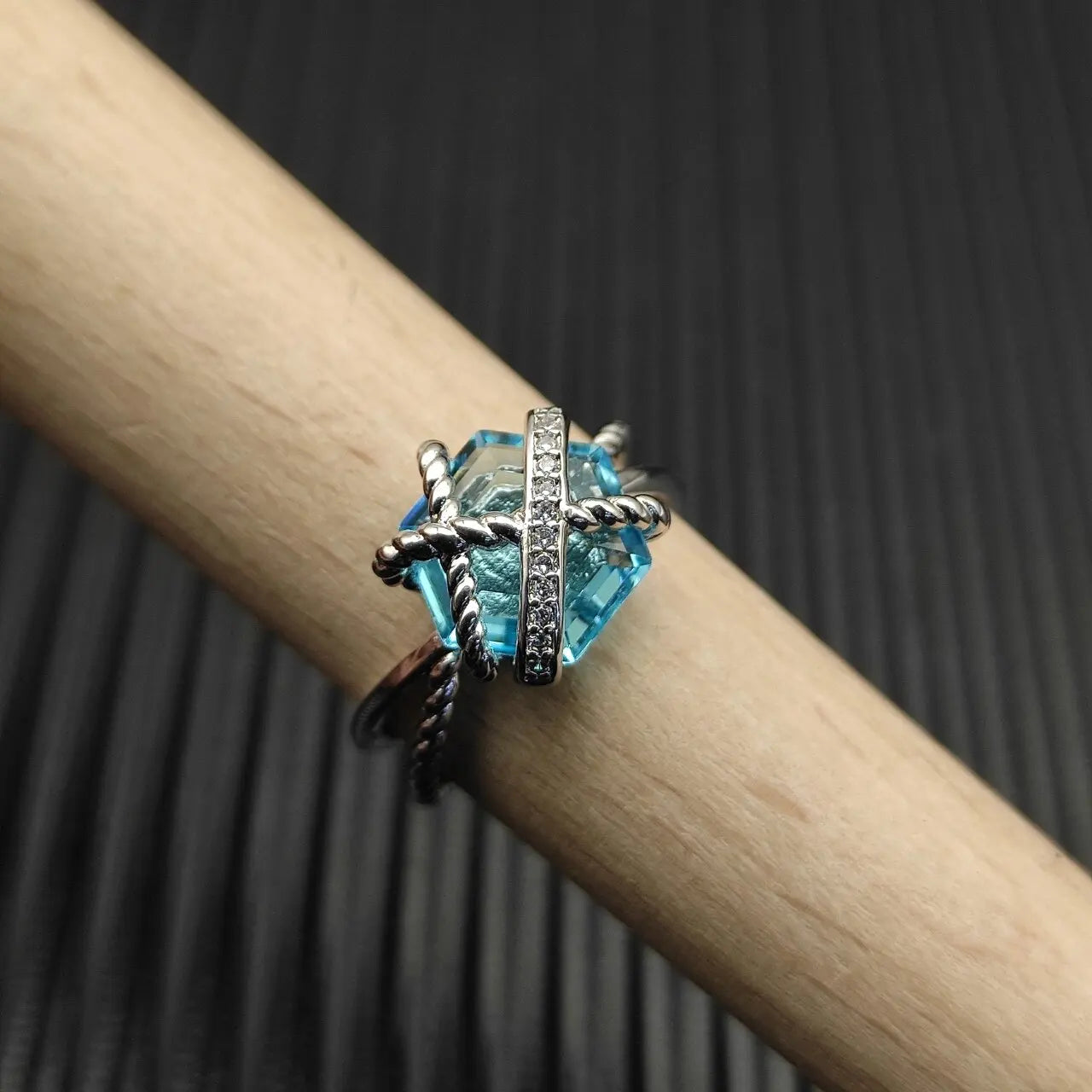 Earrings And Ring Set Silver Gold Plated