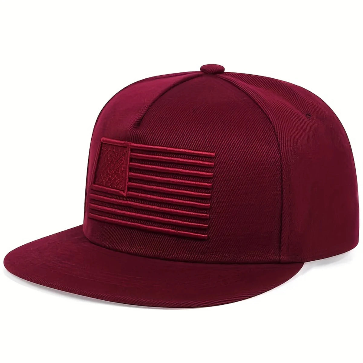 Hat Adjustable Strapback US Flag