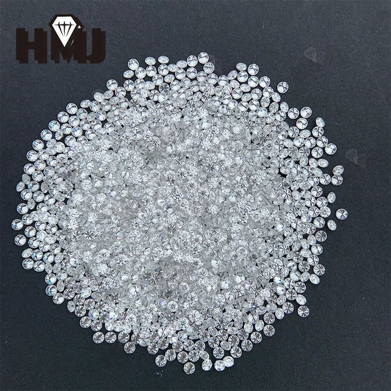 Moissanite Beads Round Stone 1 Carat VVS1
