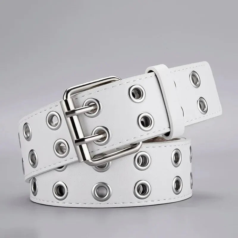 Belt With Double Hole Design