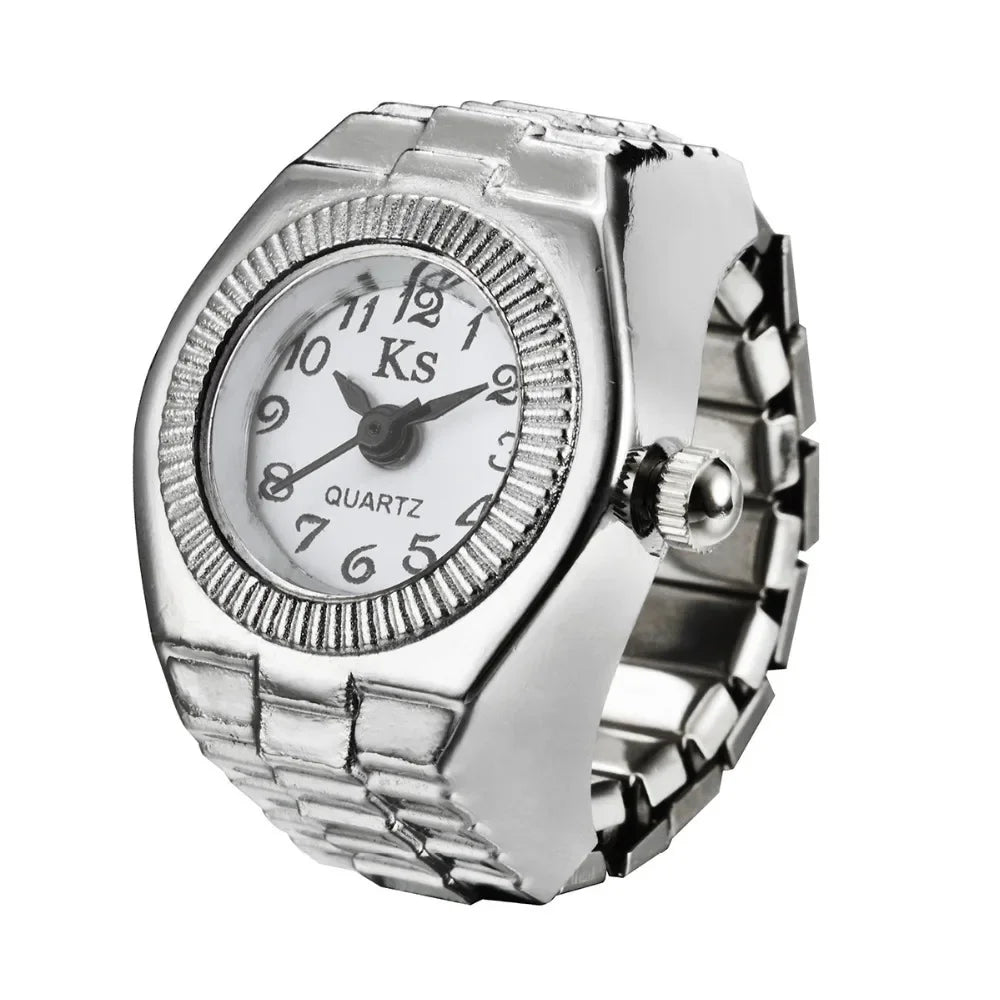 Quartz Finger Ring Watch Gift