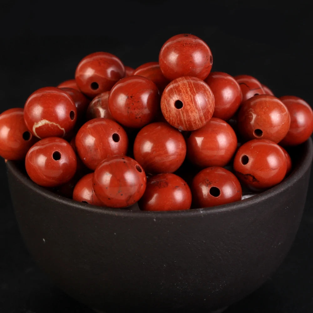 IYKWIM Natural Round Bead Mix Tiger Eye Amazonite Lava Turquoise