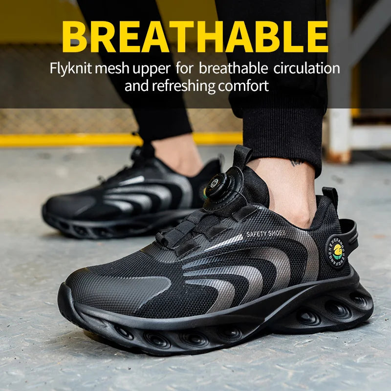 Mens Safety Shoes Anti Puncture Anti Smash