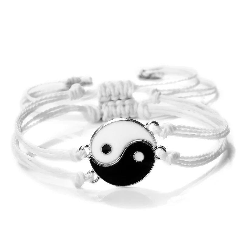 Bracelet Dragon Two Piece Set Yin Yang Jewelry