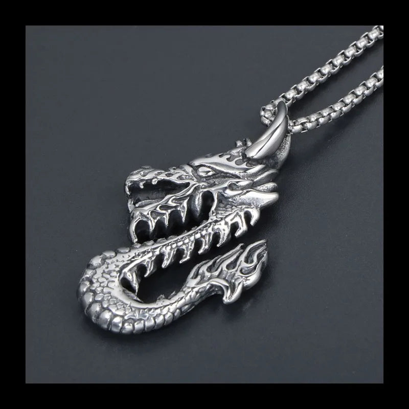 Necklace Dragon Pendant SP738