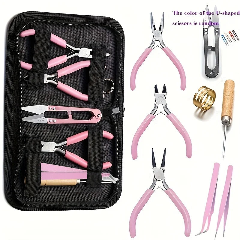 Stainless Steel Jump Ring Pliers for Opening and Closing