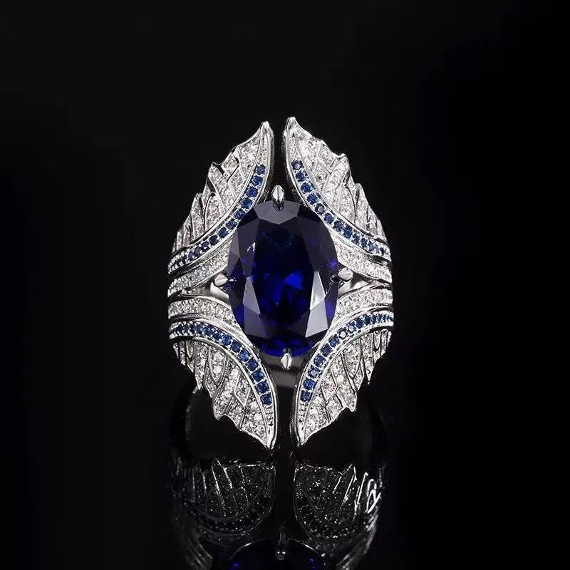 Sapphire Diamond-set Ring