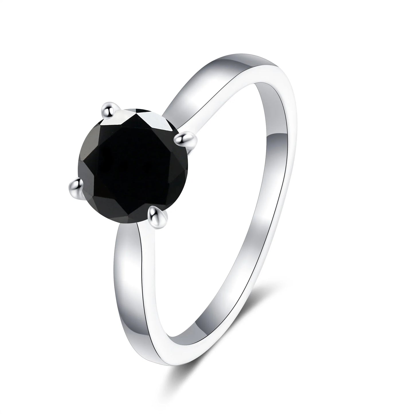 2CT Moissanite Ring in S925 Sterling Silver Ring