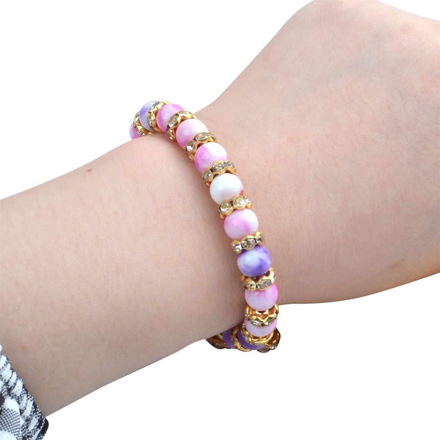 Crystal Spacer Beads Rondelle Set For Jewelry Making