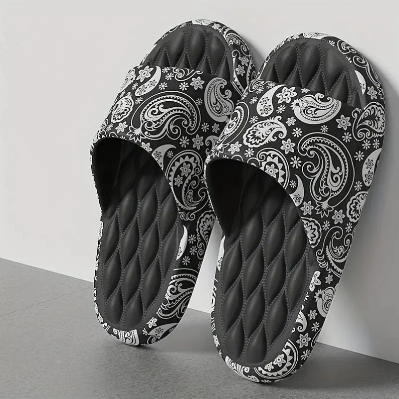 Men's Slippers Cartoon Graffiti
