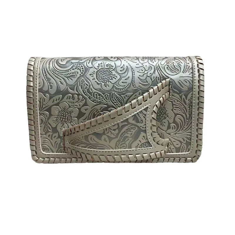 Handbag Leather Flexible compact