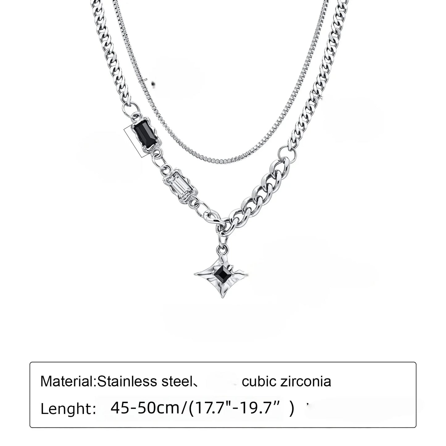 Choker Necklace Accessory Stainless Steel