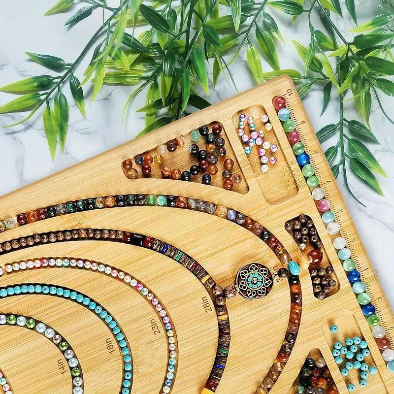 Beading Board Set With Mats And Trays For Organized Jewelry