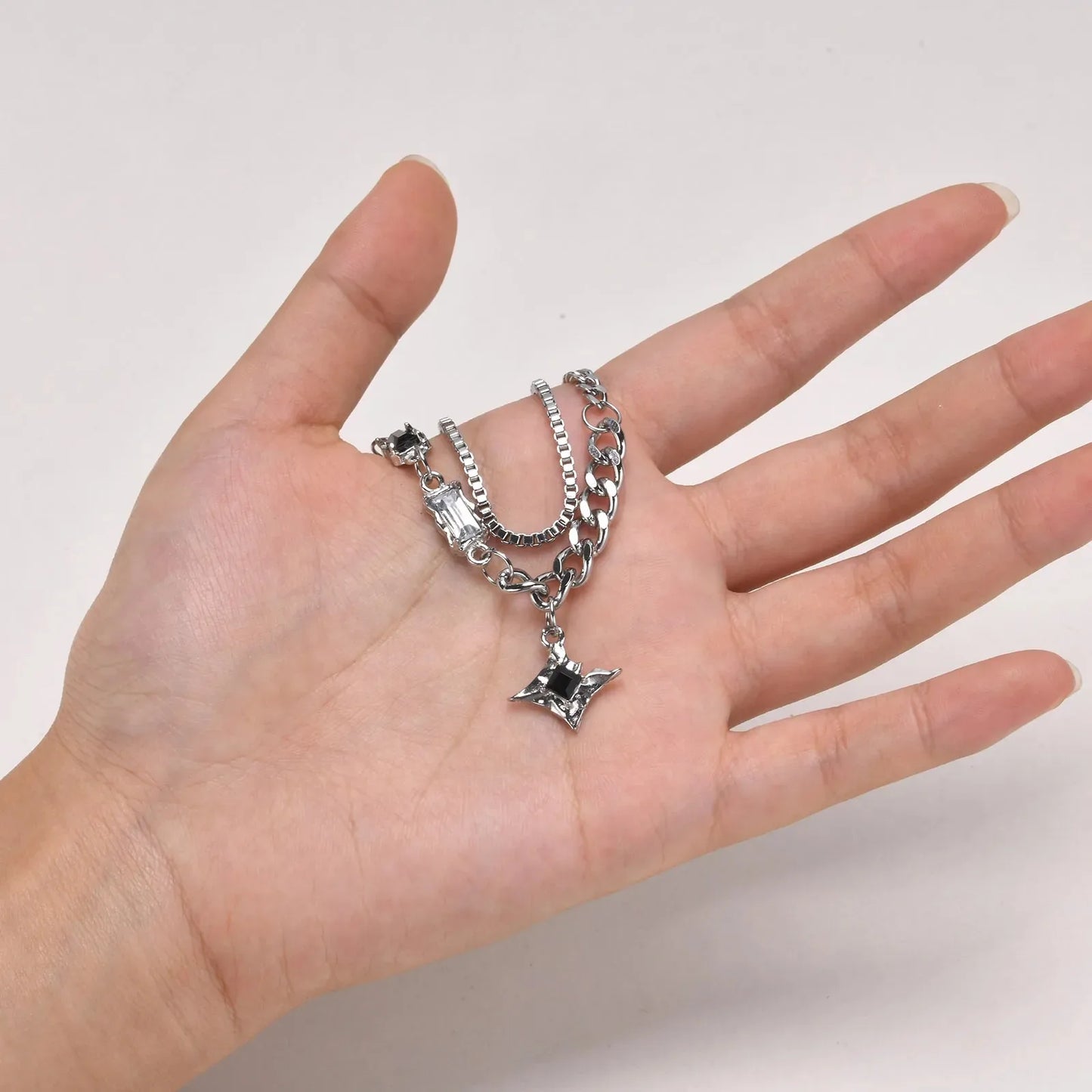 Choker Necklace Accessory Stainless Steel
