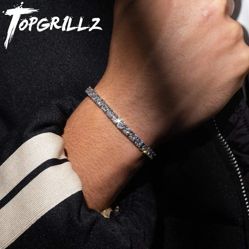 Bracelet Tennis Chain Cubic Zirconia