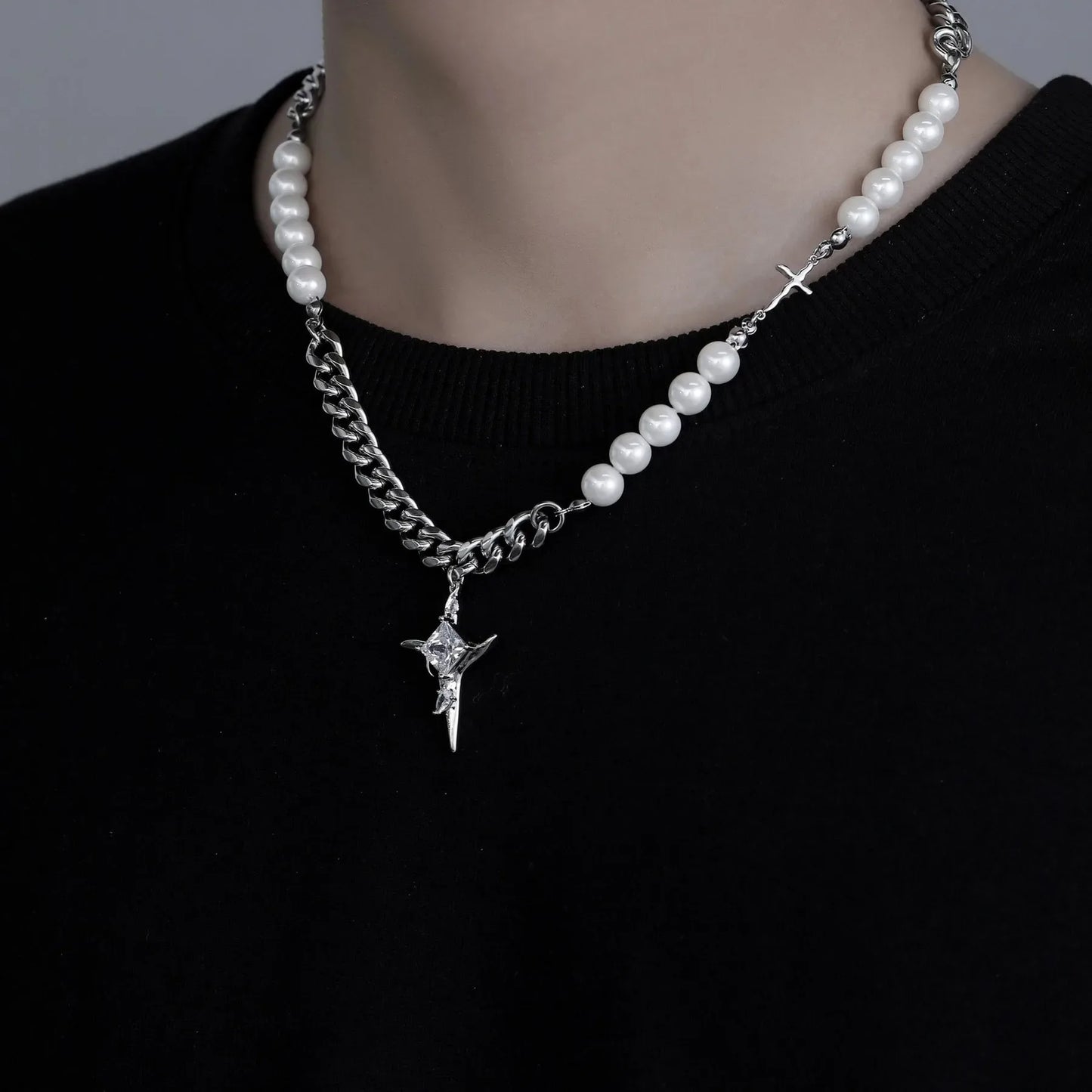 Choker Necklace Accessory Stainless Steel