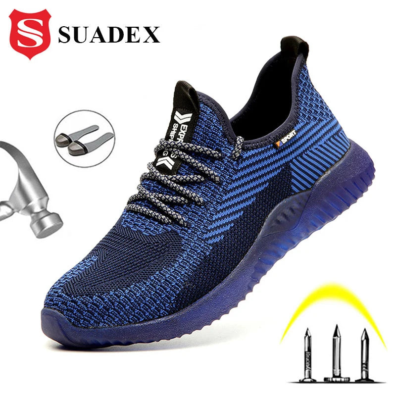 Men's Steel Toe Safety Work Shoes