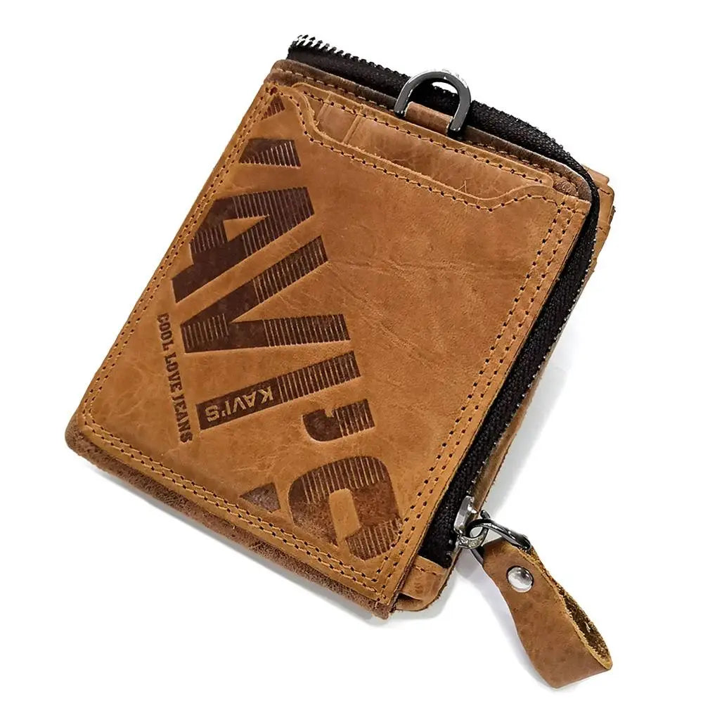 Leather Wallet Card Holder