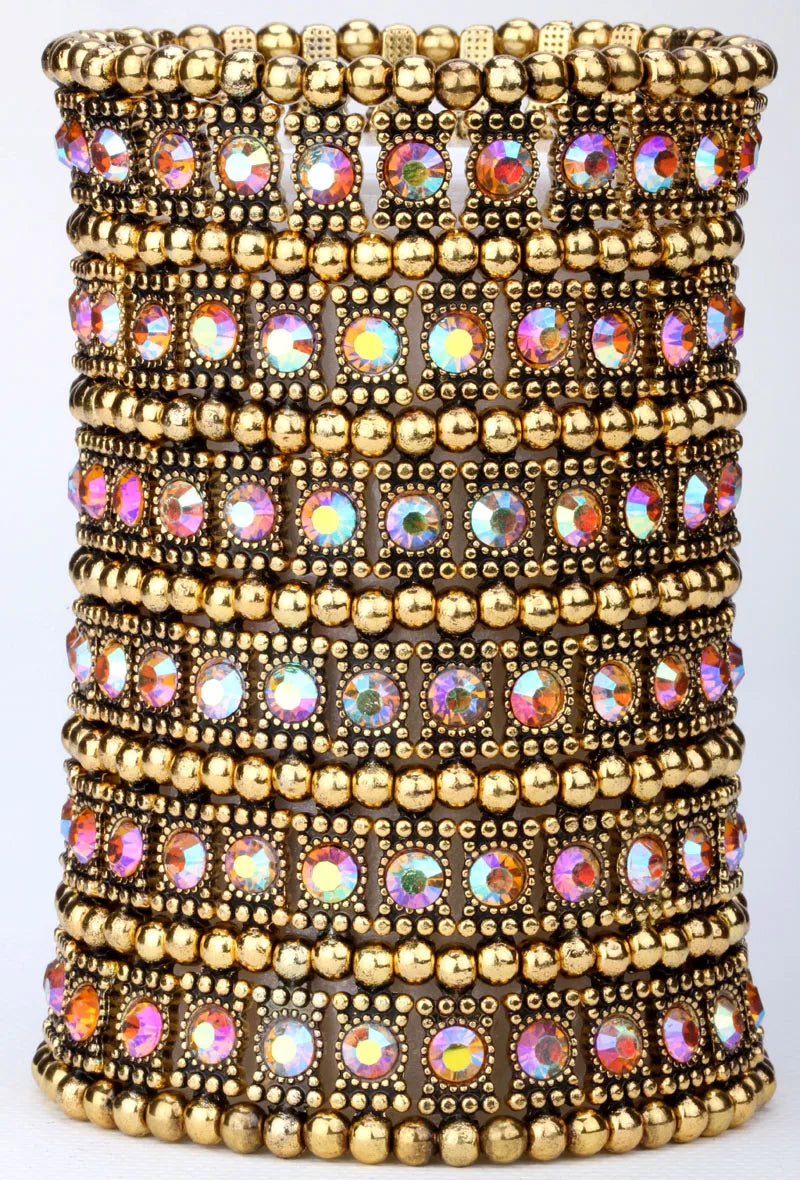 Bracelet Stretch Cuff Crystal Bracelet