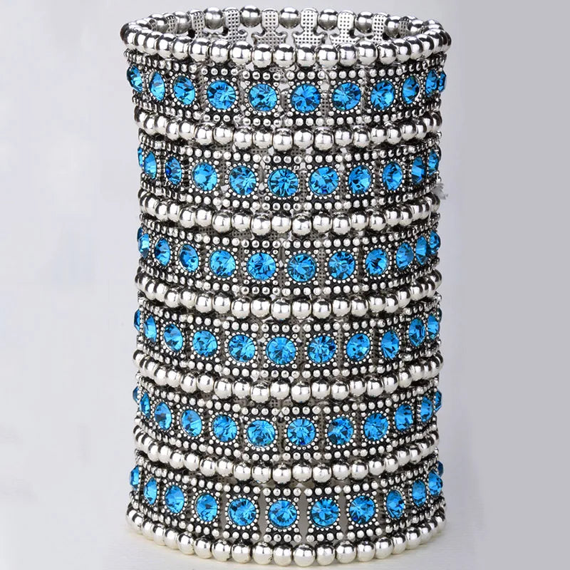 Bracelet Stretch Cuff Crystal Bracelet