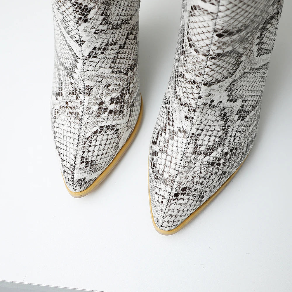 Boots Western Women Pointed Toe