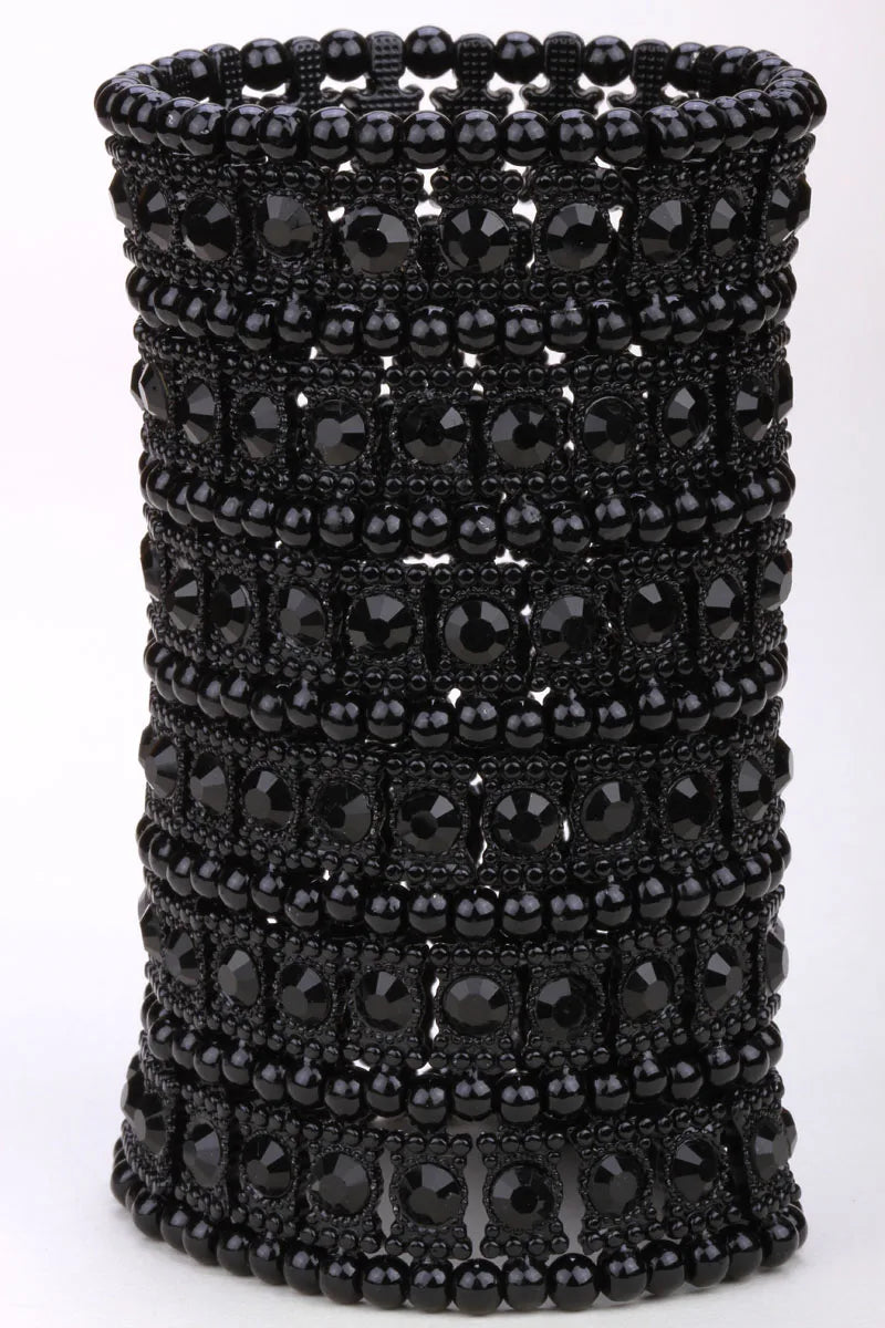 Bracelet Stretch Cuff Crystal Bracelet