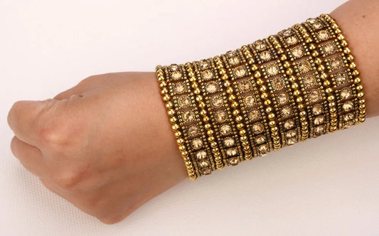 Bracelet Stretch Cuff Crystal Bracelet