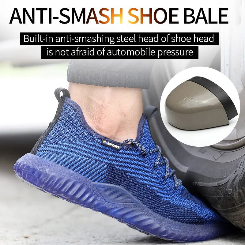 Men's Steel Toe Safety Work Shoes