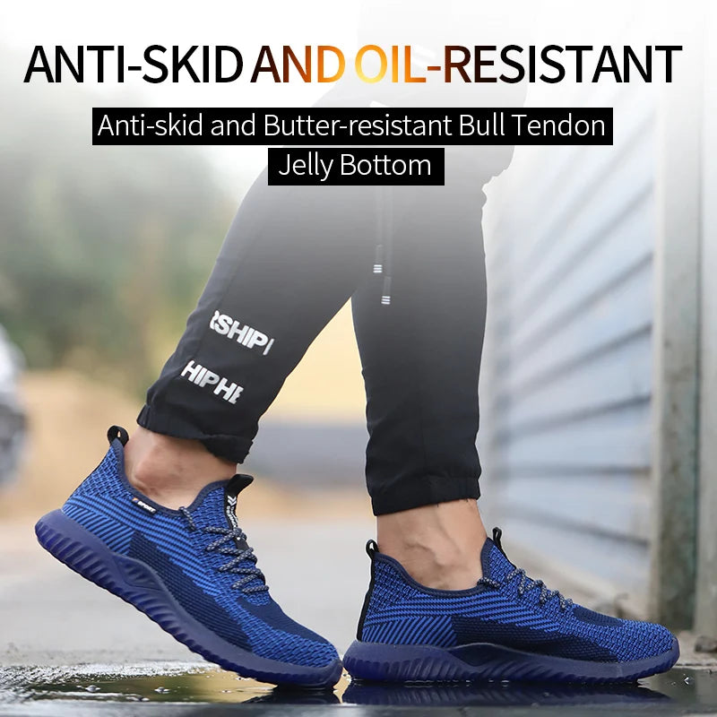 Men's Steel Toe Safety Work Shoes