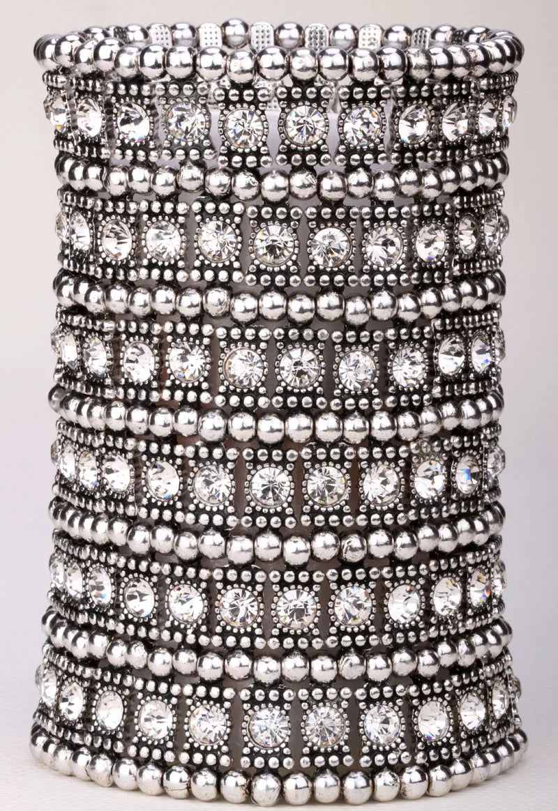 Bracelet Stretch Cuff Crystal Bracelet