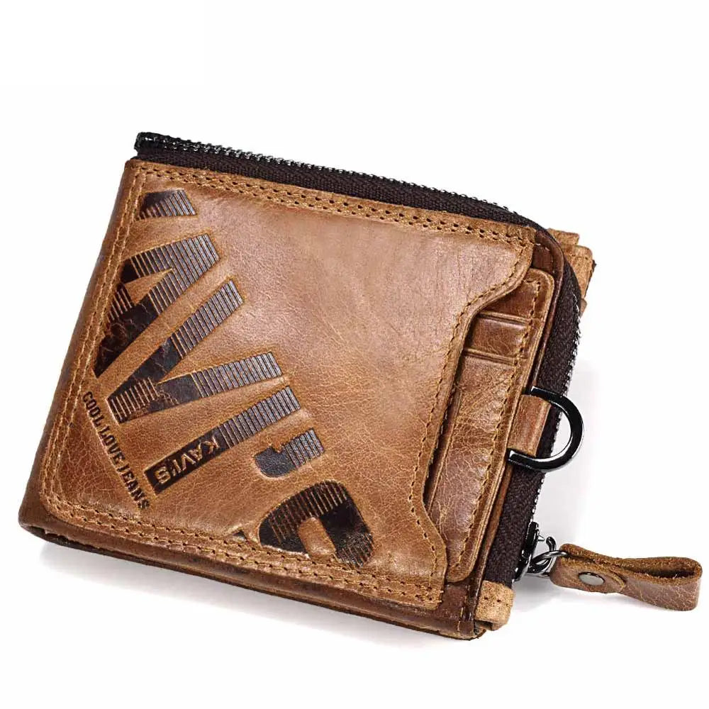 Leather Wallet Card Holder
