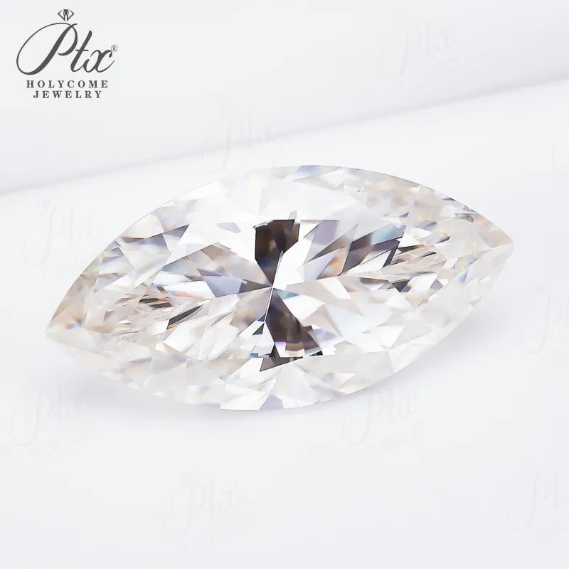 Moissanite Loose Stones VVS1 Marquise Brilliant Cut For Jewelry Making