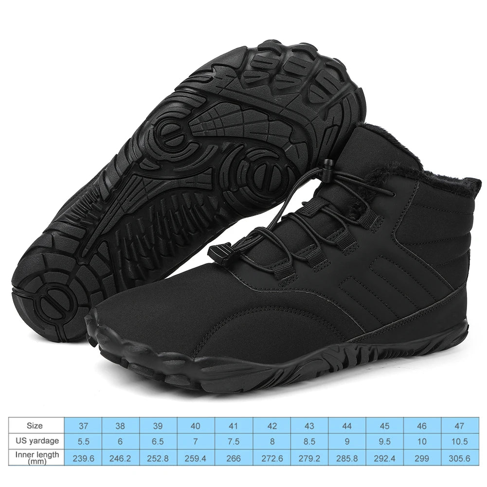 Shoes Barefoot Waterproof Ankle Boots for Trekking