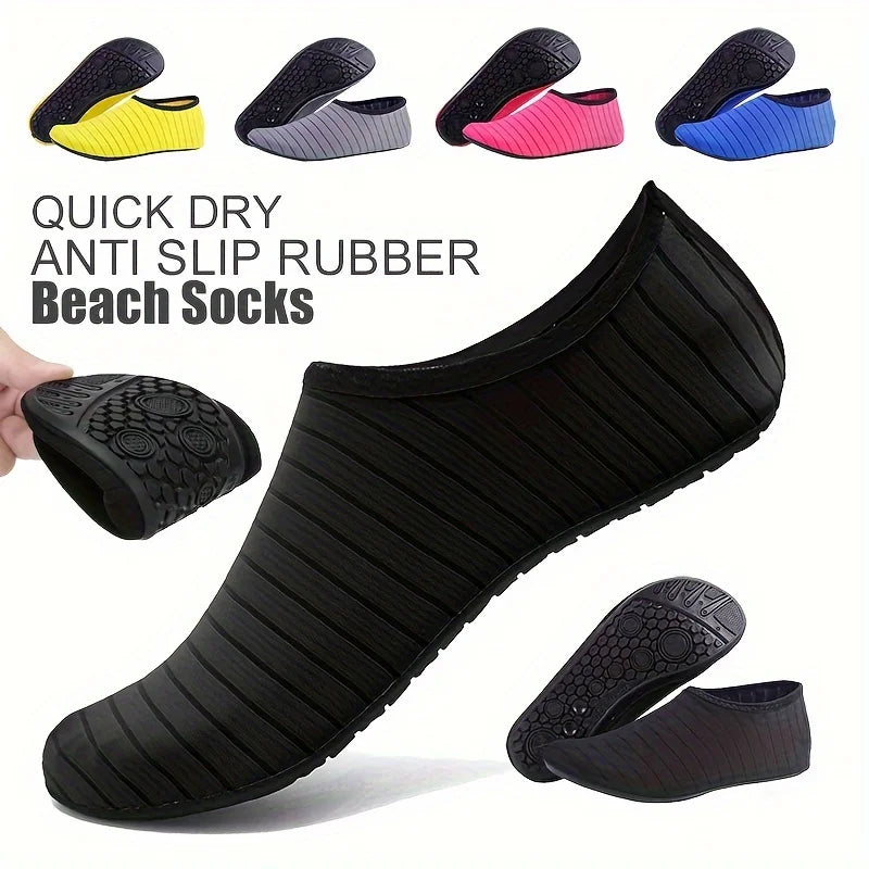Unisex Water Shoes Anti Slip Quick Dry Beach Swim Shoes