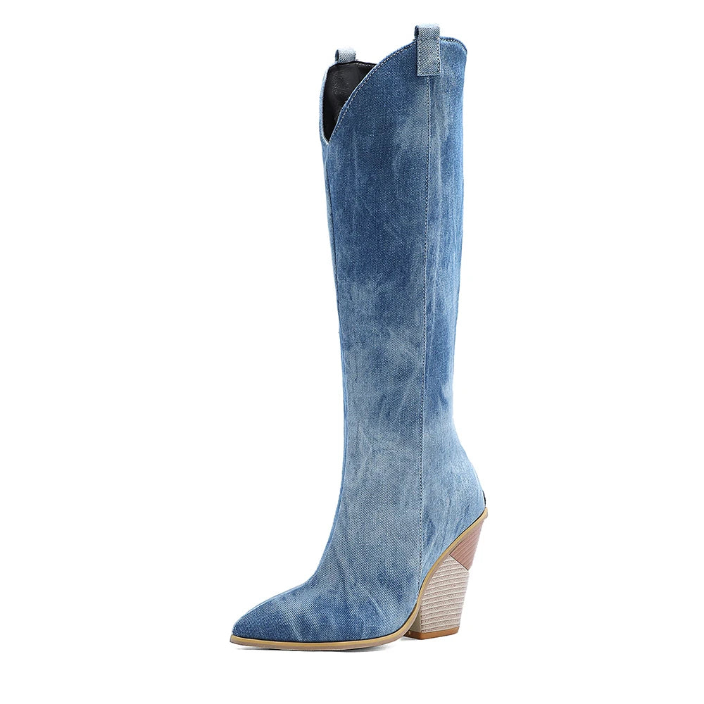 Boots Western Women Pointed Toe