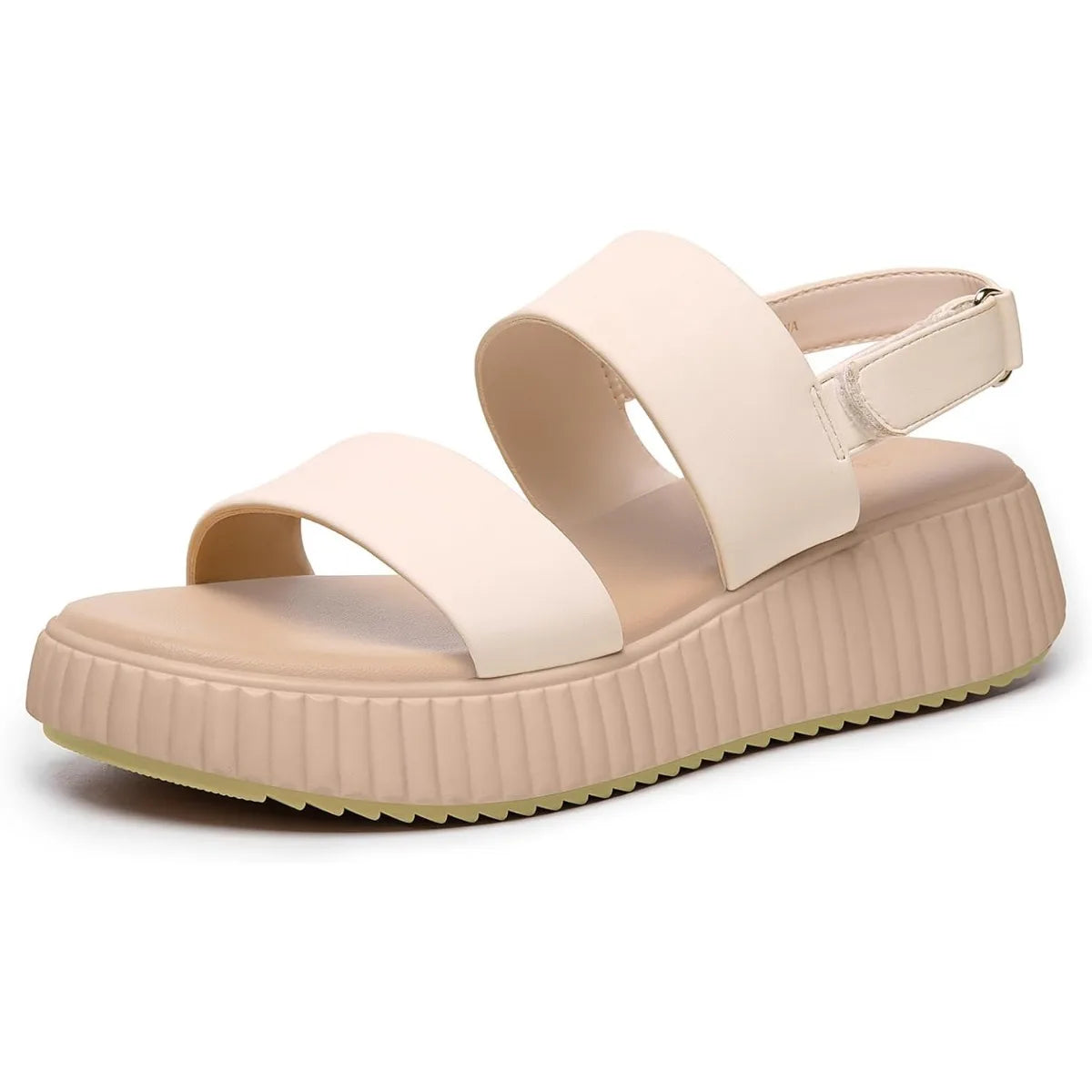 Women's Platform Sandals With Open Toe Ankle Strap