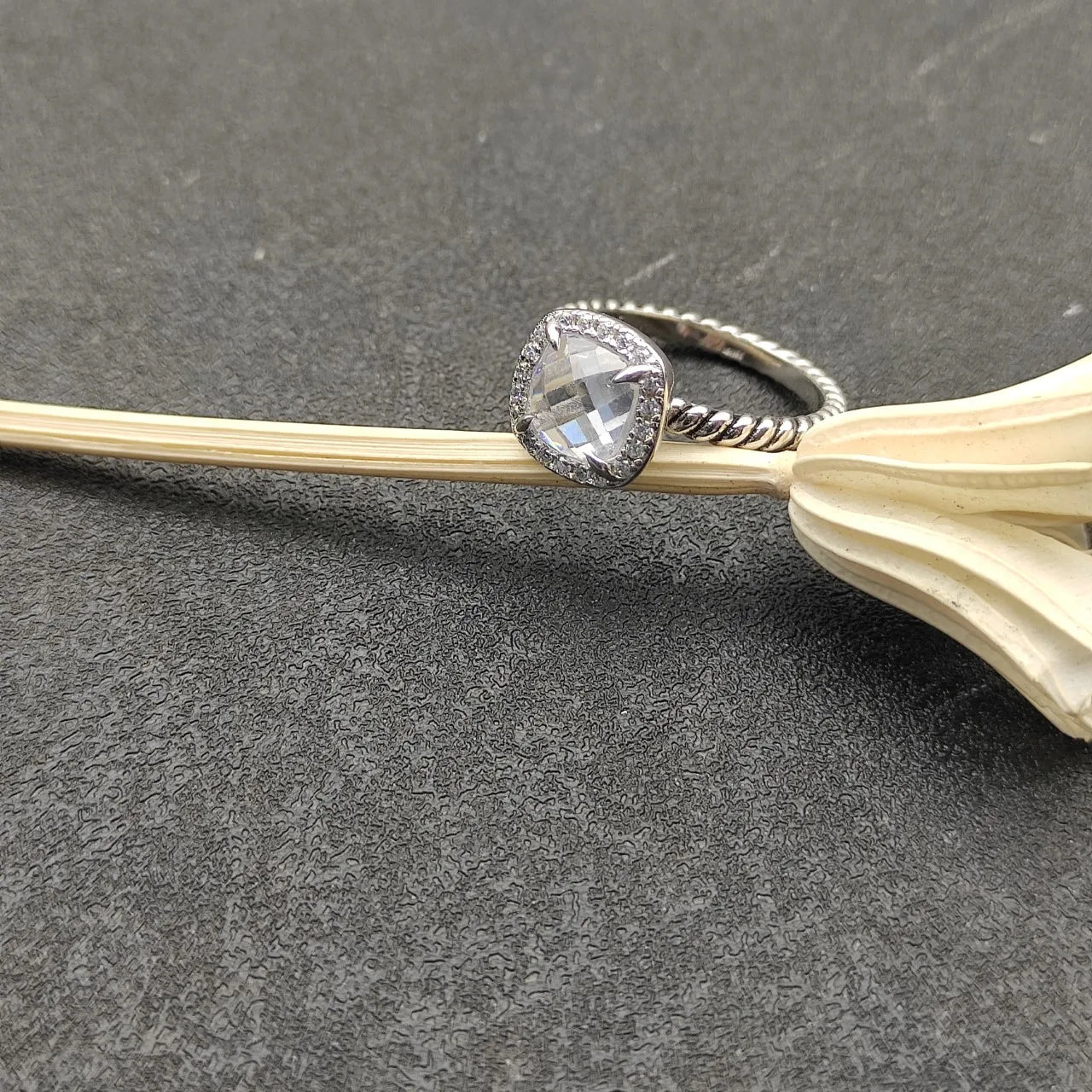 Ring with Stone Certified