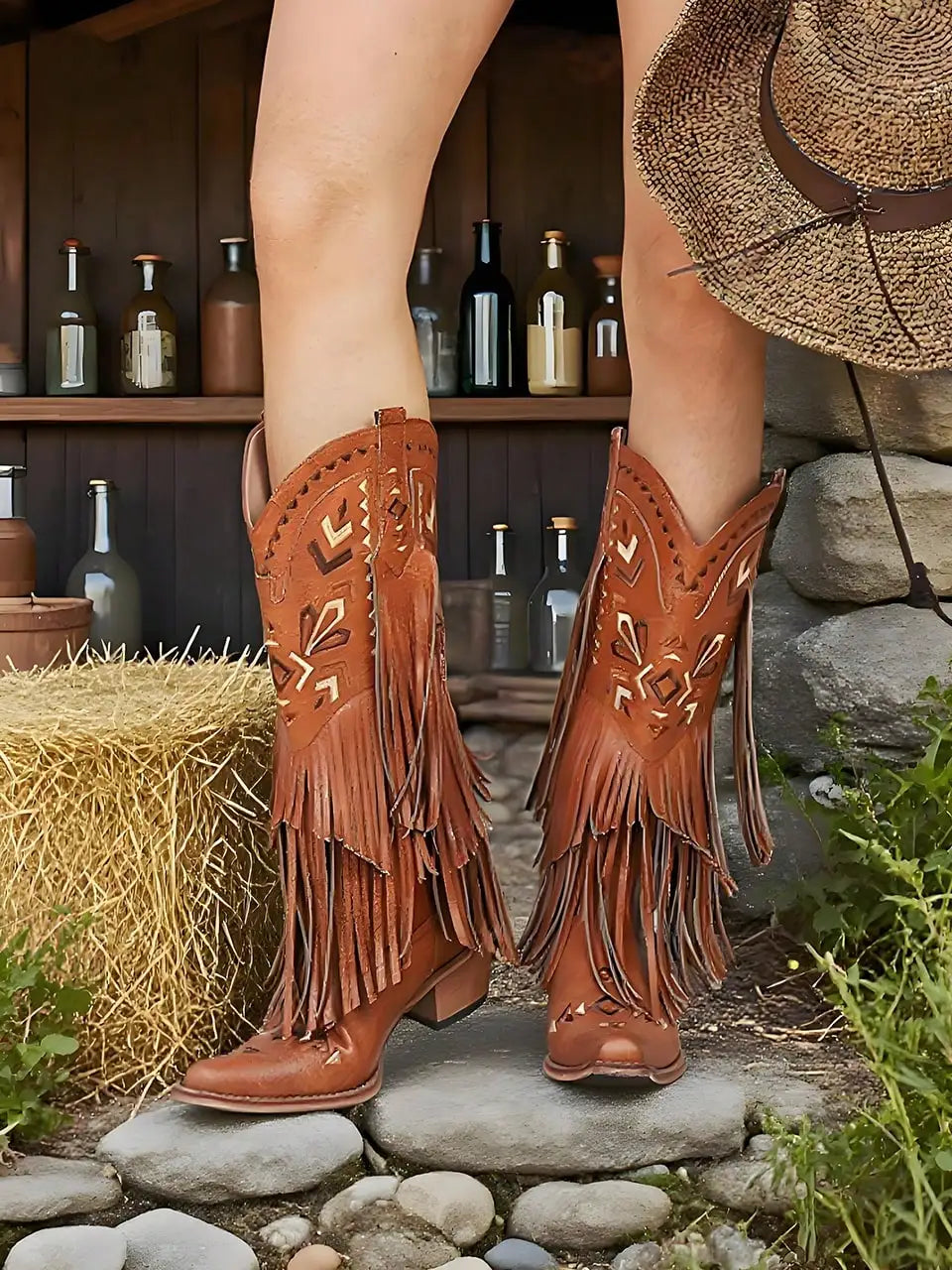 Women's Western Boots Pointed Toe