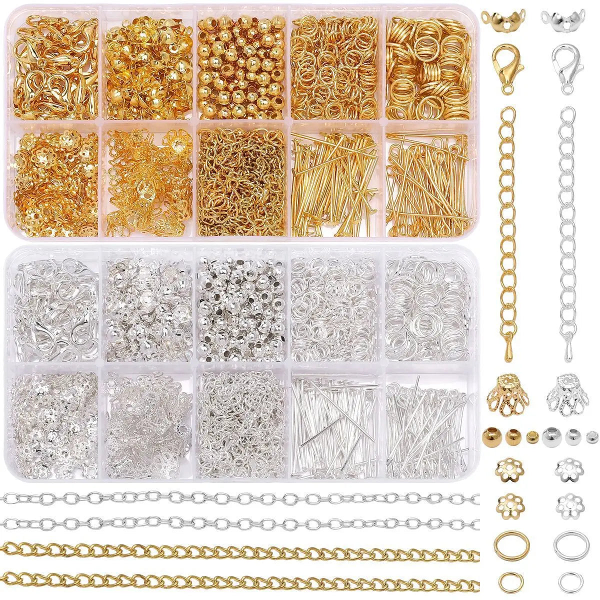 DIY Jewelry Starter Kit Beads Findings Earrings Necklaces