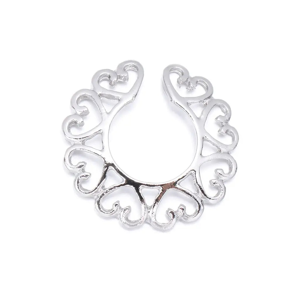 Nipple Ring Non Piercing 316L Stainless Steel Jewelry