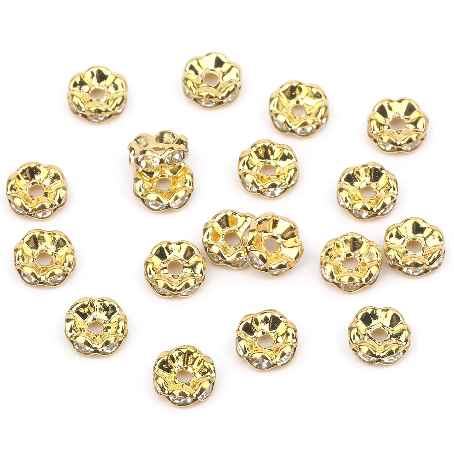Rhinestone Ball Shape Beads For Jewelry Making