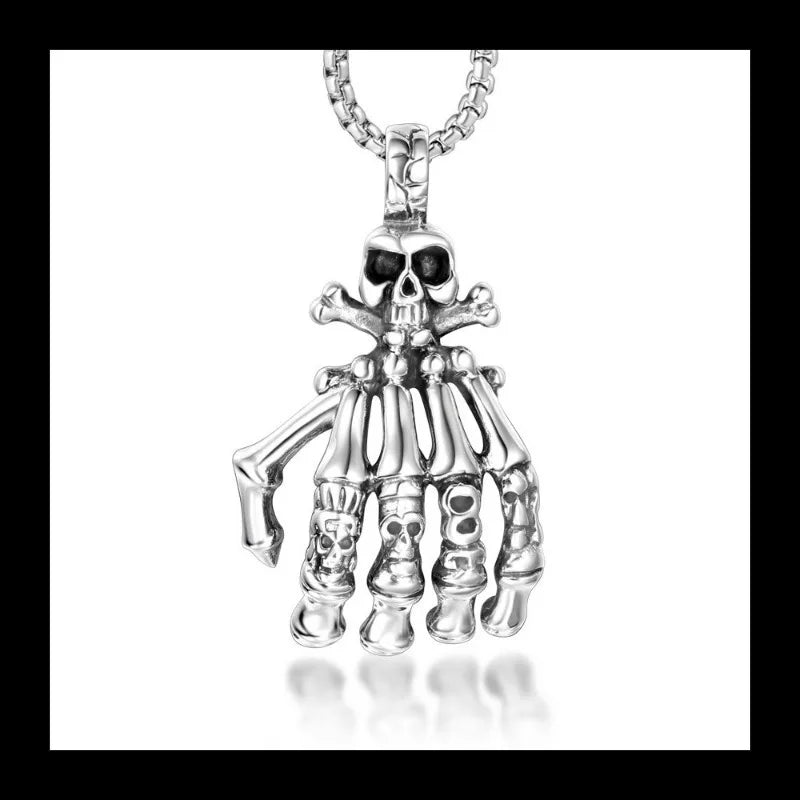 Ghost Hands And Ghost Claws Necklace Pendant