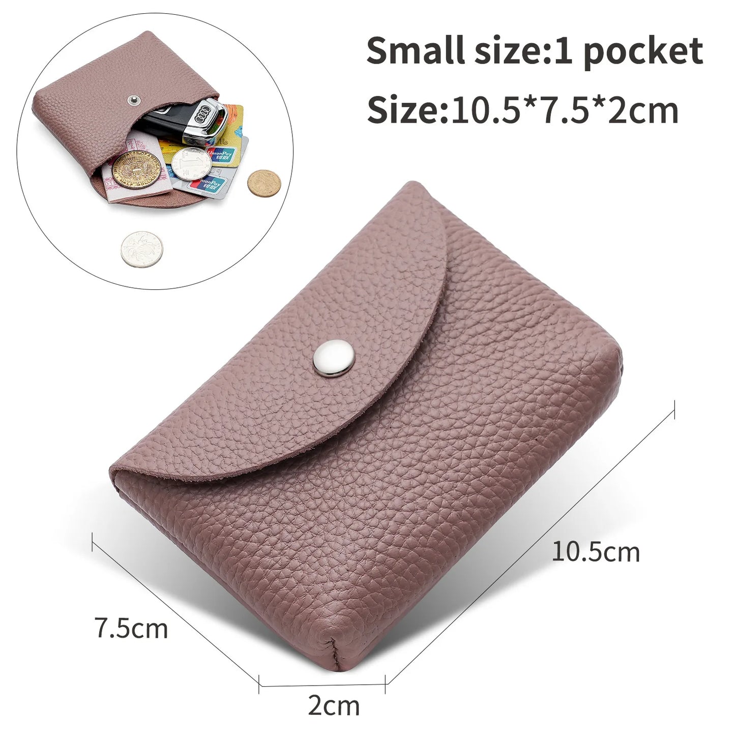 Coin Card Holder Earphone Pouch