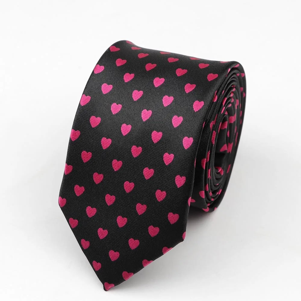 Necktie Musical Notes Printed With Piano Guitar Pattern