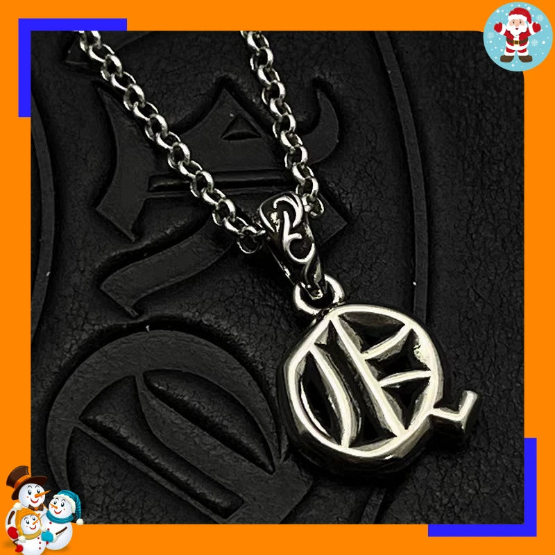 Necklace Pendant Letter Chain Jewelry