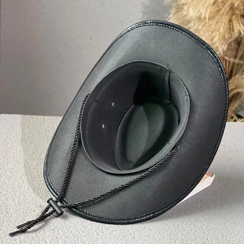 Western Cowboy Hat Flat Top
